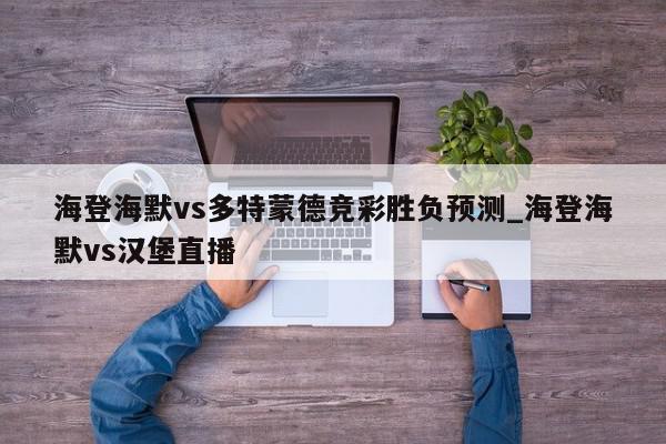 海登海默vs多特蒙德竞彩胜负预测_海登海默vs汉堡直播